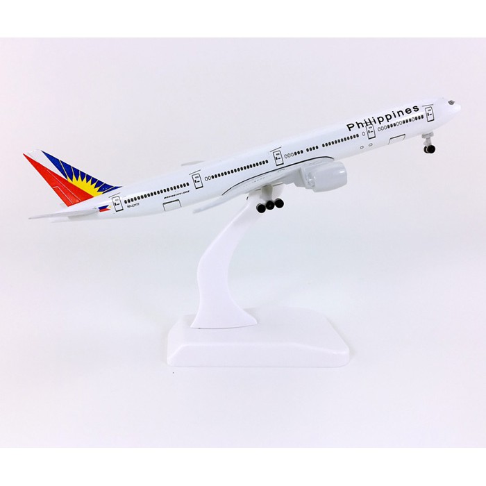 Mô hình máy bay tĩnh Philippines_777- 300ER (20cm, có bánh xe)