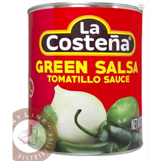 Sốt Salsa Cay La Costena Green Salsa Tomatillo Sauce 2.95kg