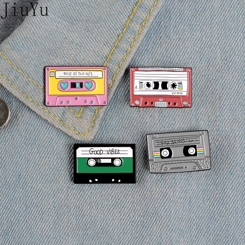 Huy Hiệu Cài Áo / Túi Xách / Máy Tính TV CD TV Họa Tiết Hoạt Hình Sáng Tạo Bằng Hợp Kim Tráng Men