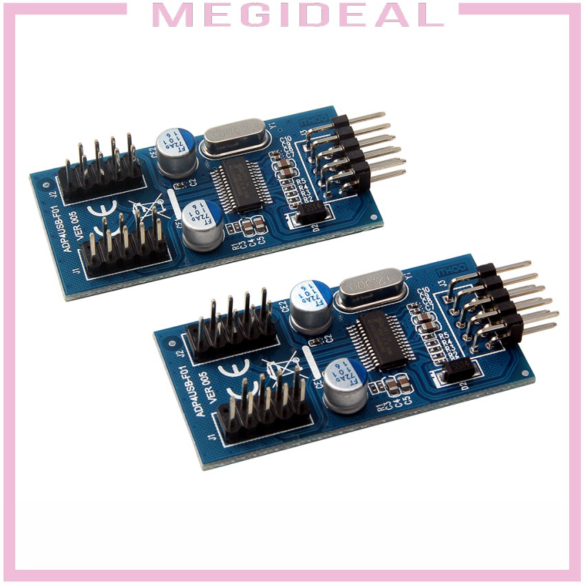 Motherboard USB 2.0 9Pin Header Multiplier Extension Cable 1 to 4 Splitter