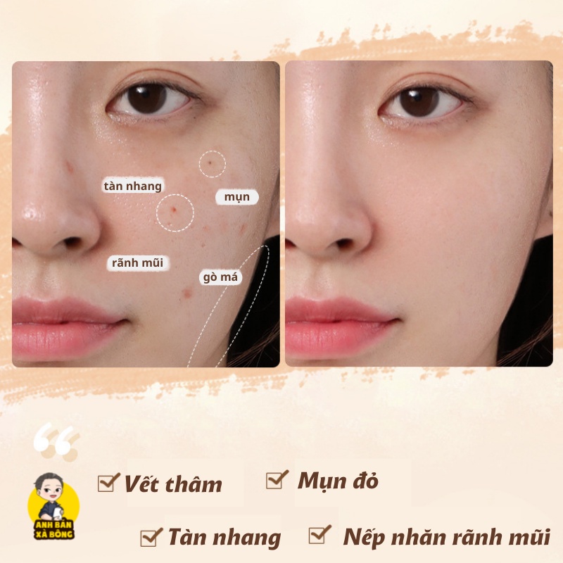 Thanh Che Khuyết Điểm NOVO Silky Moisturizing Liquid Concealer 5548