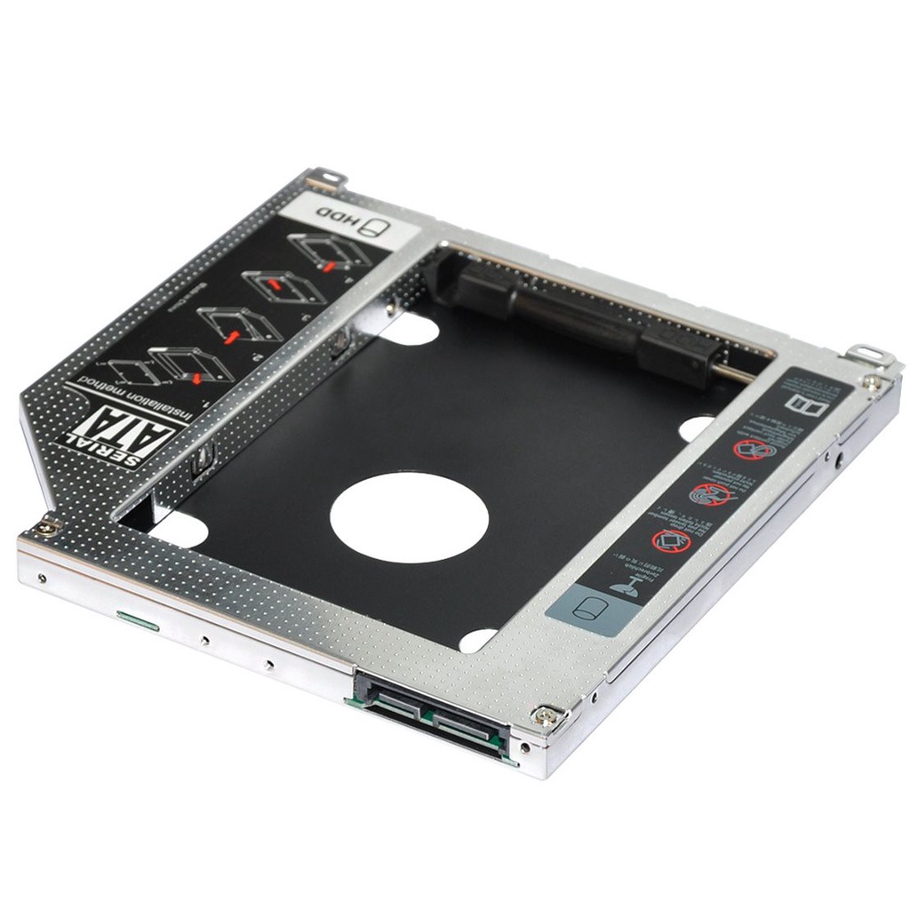 Bộ Chuyển Đổi Ổ Cứng 2.5 "9.5Mm Sata 2nd Hdd Ssd Cho Cd Rom Optical Bay | BigBuy360 - bigbuy360.vn