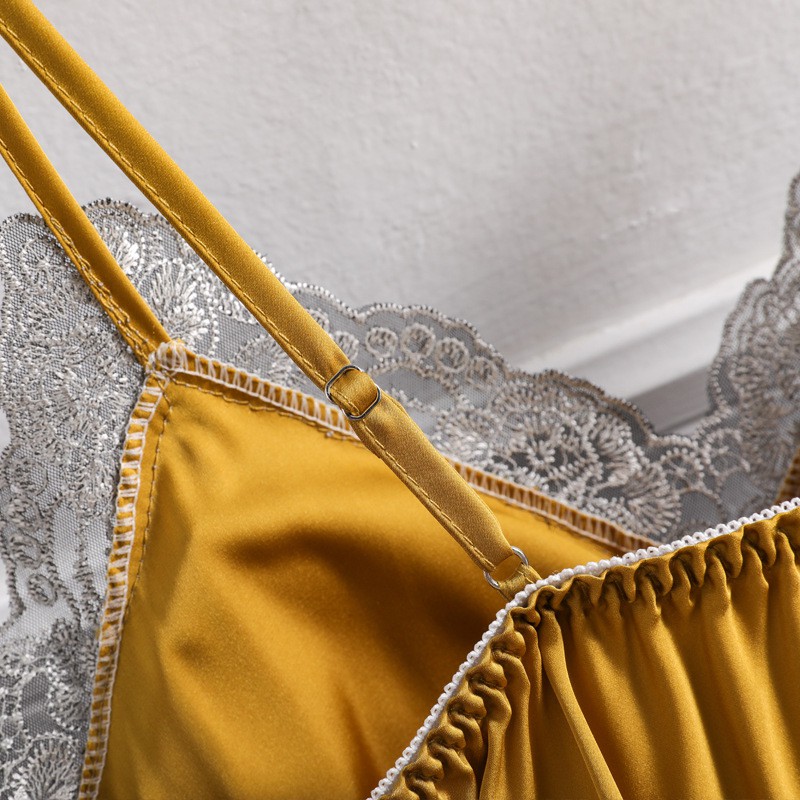 bộ ngủ lụa cao cấp có mút ngực | BigBuy360 - bigbuy360.vn