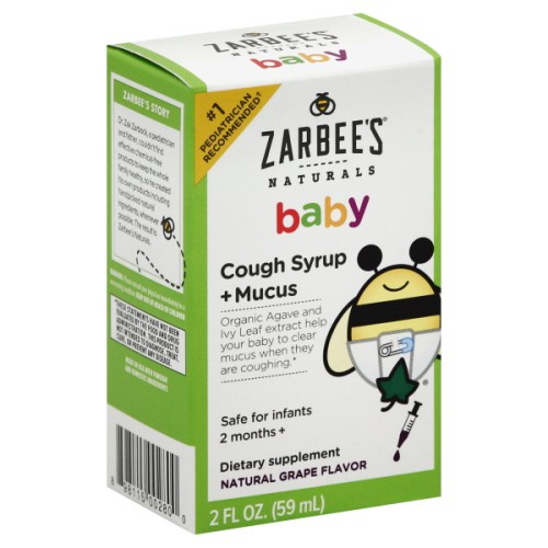 Siro Zarbee's ho Cough and Mucus cho bé