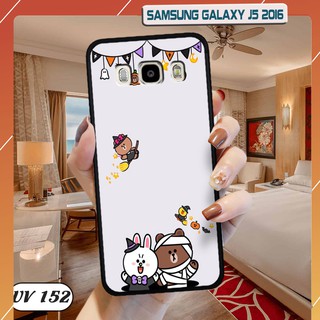 Ốp lưng Samsung Galaxy J5 (2016)  lưng nhám viền dẻo