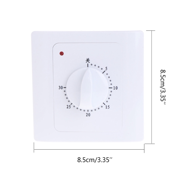 Công Tắc Đếm Ngược Thời Gian Điện Tử Zong Ac 220 V 10a 30 Phút