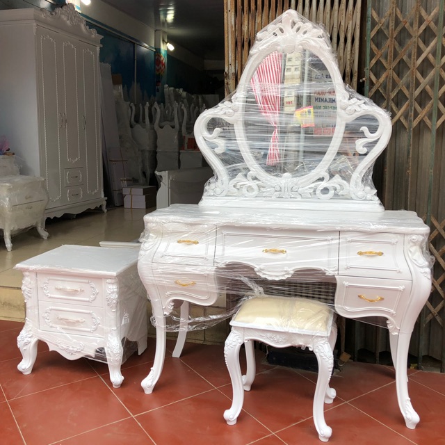 Bàn phấn+ tap hàng khung nhập khẩu cao cấp
