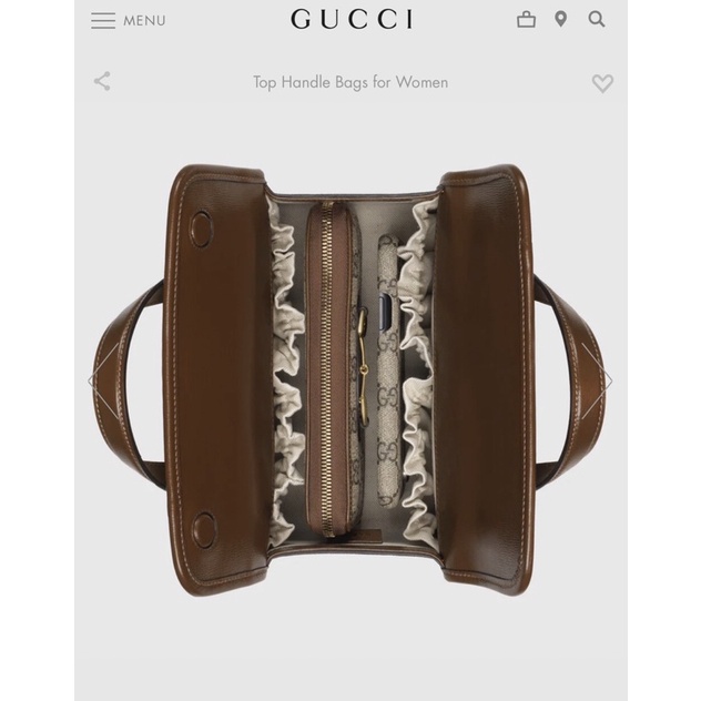 Túi xách Gucci HORSEBIT 1955 TOP HANDLE