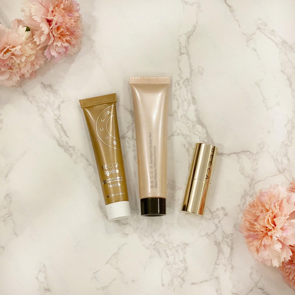 Becca - Set trang điểm 3 món Becca Cosmetics Spark The Light Best Sellers Kit