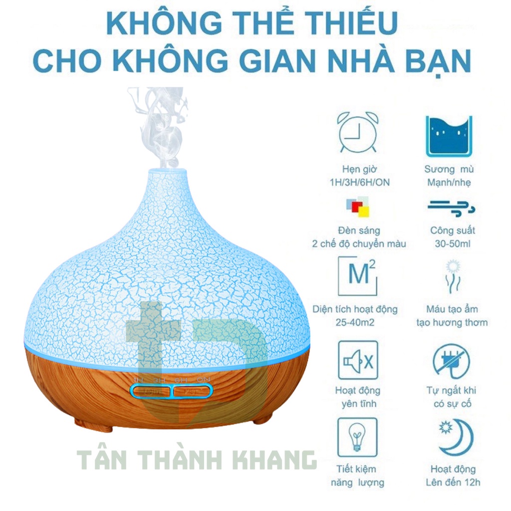 Máy Xông Tinh Dầu Cổ Cao Trứng Bảo Hành 12 Tháng-