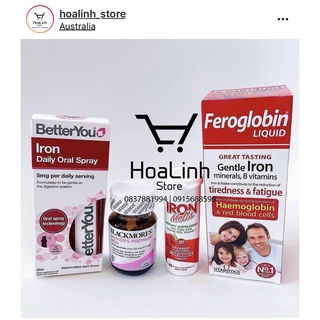 Bổ sung sắt sp thu 8%