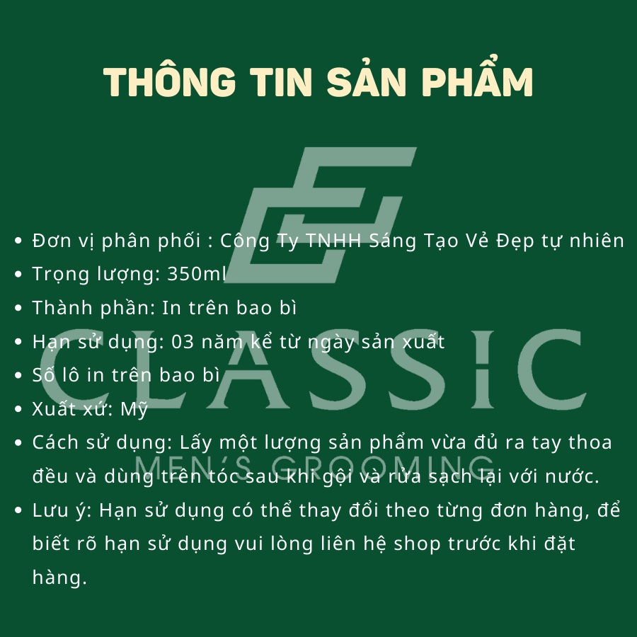 Combo Dầu Gội &amp; Dầu Xả Reuzel Daily 350ml