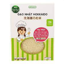 Gạo Nhật Hokkaido 500g cho trẻ từ 6 tháng tuổi, date mới 05.2022