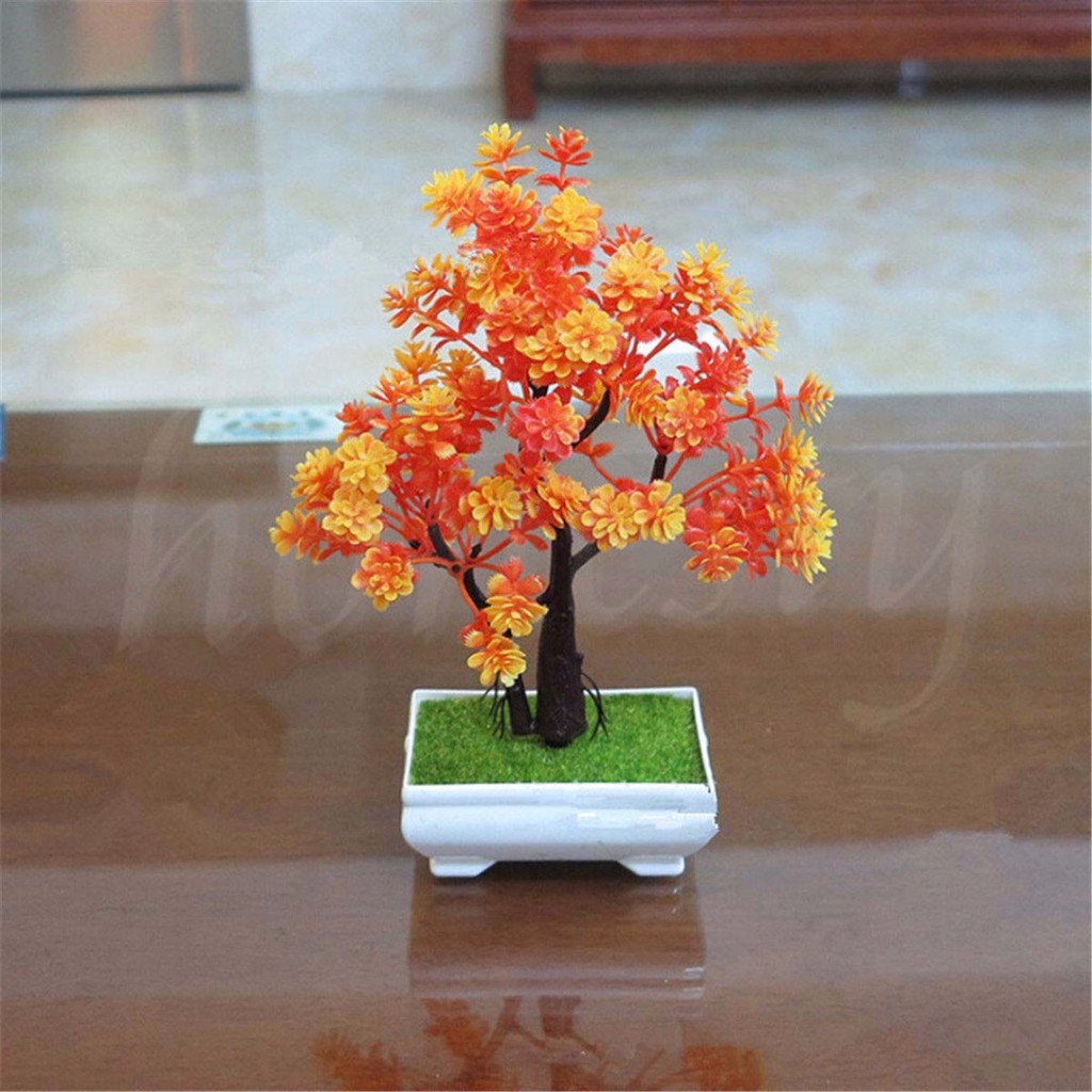 Cây bonsai giả trang trí nội thất đẹp mắt