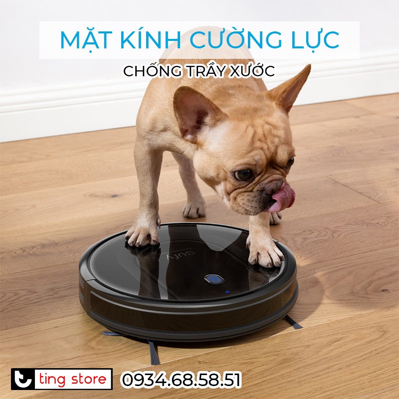 Robot Hút Bụi Thông Minh Anker Eufy Robovac G10 Hybrid - Hút và Lau - Tự Động Sạc - T2150