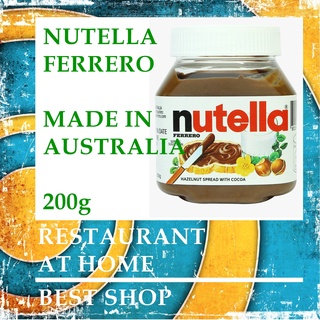 [SẢN XUẤT TẠI ÚC] Bơ hạt phỉ phết Cacao Nutella 200g - Sản phẩm rất ngon Ferrero Rocher
