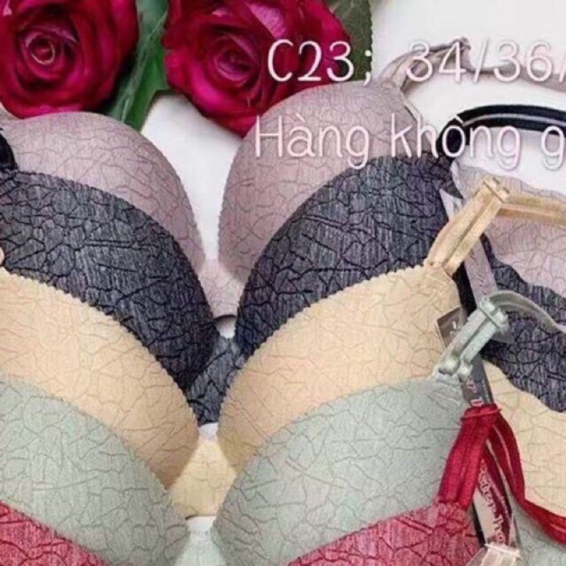 Áo Ngực Không Gọng Thái Lan Đệm Dày Nâng Ngực C23 áo đúc su aảnh thật video Shop tự quay ạ