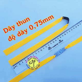 DÂY THUN NÁ CAO SU DẸT 0.75MM, miếng da thay thế SMART SHOP VN