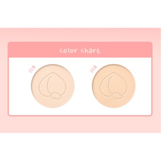 Phấn nén kiềm dầu Eglips HEY! PEACH Limited Edition