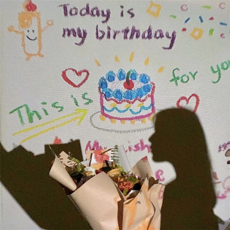 Đèn chiếu happy birthday