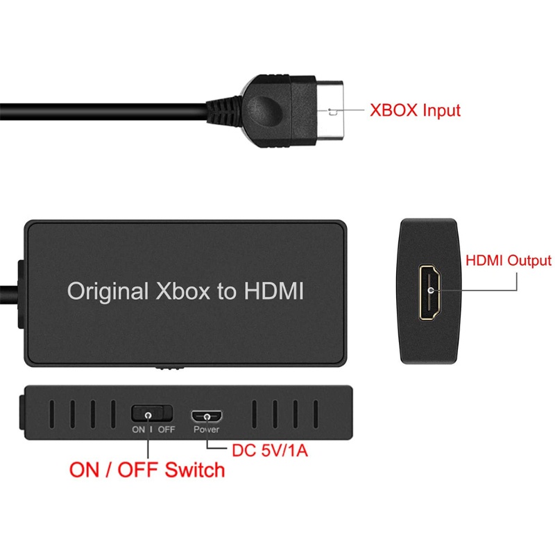 Đầu Nối Chuyển Đổi zzz Cho XBOXone 480p,720p,1080i, HDTV