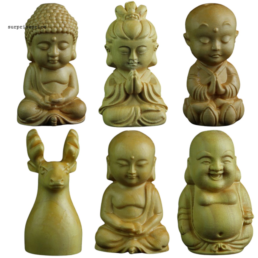 Tượng hình chú tiểu dùng trang trí nhà