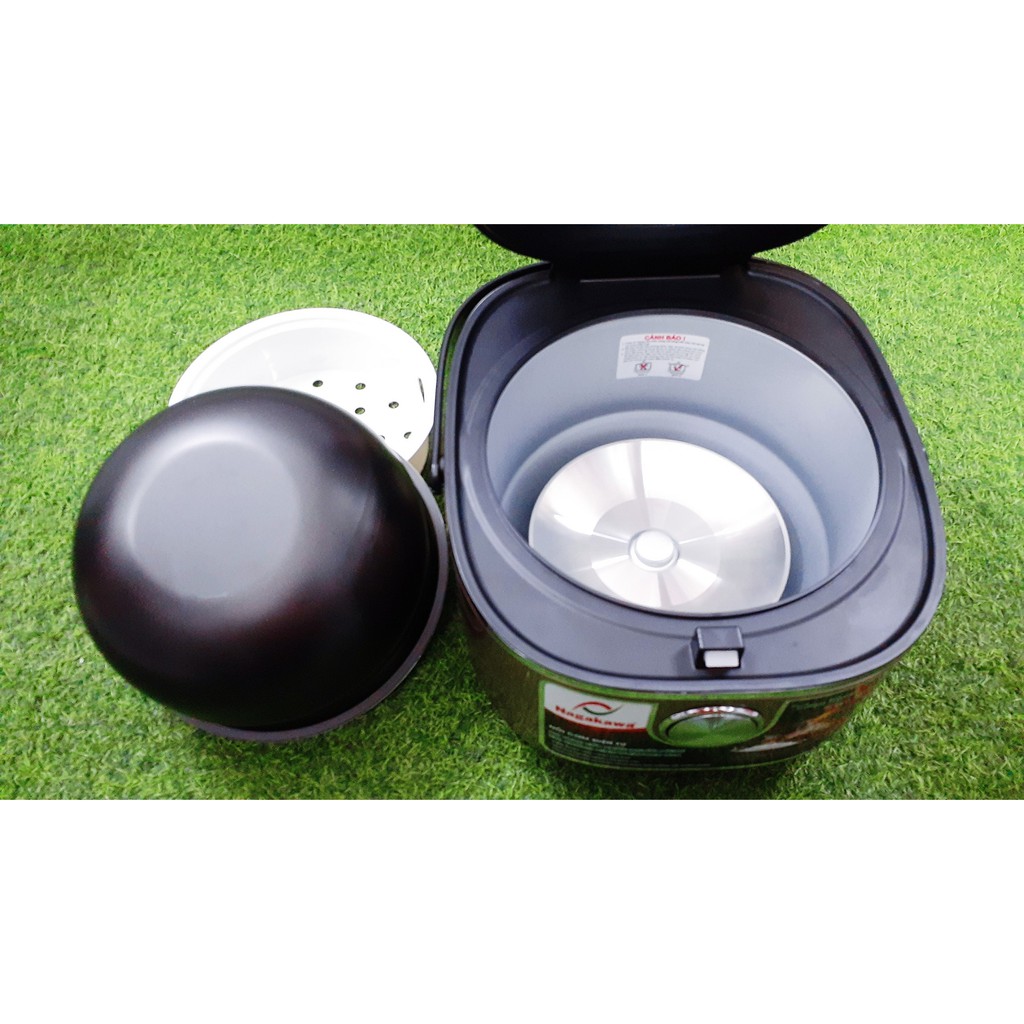 Nồi cơm điện tử Nagakawa NAG-0123, 1.5L, lòng niêu, mâm nhiệt cong, BH chính hãng 12 tháng | BigBuy360 - bigbuy360.vn