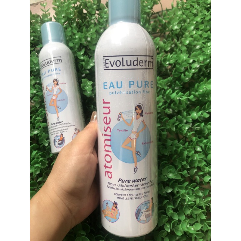 Xịt Khoáng Cấp Ẩm Evoluderm Atomiseur Eau Pure Pháp