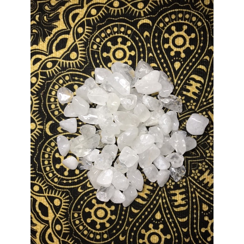 Vụn Đá Thạch Anh Trắng 100g thanh tẩy tarot | BigBuy360 - bigbuy360.vn