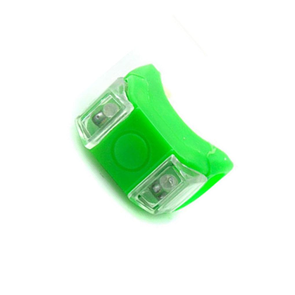 Đèn Pin 2 LED Màu Xanh Lá ff86 Chống Thấm Nước Dành Cho Xe Đạp
