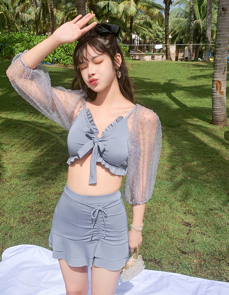 Set Đồ Bơi 2 Mảnh Phối Ren Hoa Thời Trang Mùa Hè Cho Phái Nữ | BigBuy360 - bigbuy360.vn