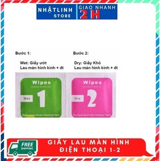 Giấy lau màn hình , giấy hút bụi