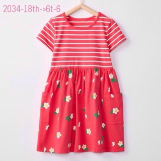 Váy cotton Little Maven sz 18m-6y