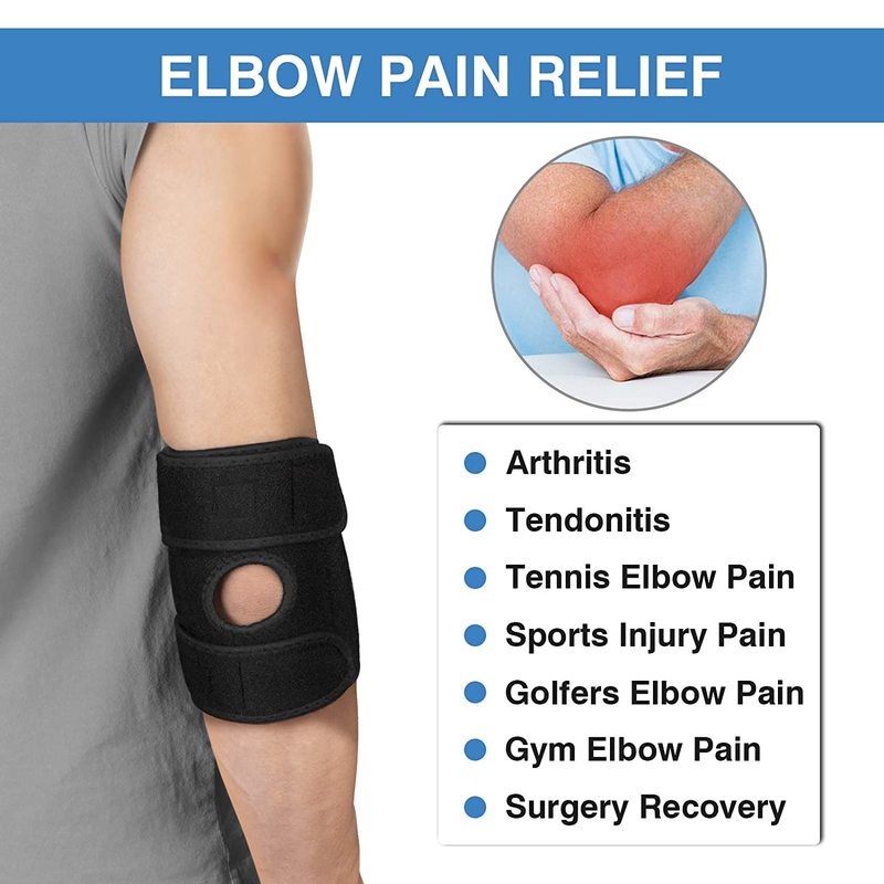 Băng quấn bảo vệ khuỷu tay thoáng khí hỗ trợ chơi thể thao / bóng chuyền / bóng rổ / yoga / thể thao cho nam và nữ