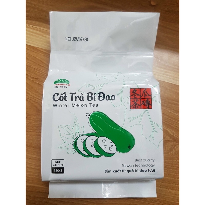 CỐT TRÀ BÍ ĐAO WONDERFUL mẫu mới 600gr