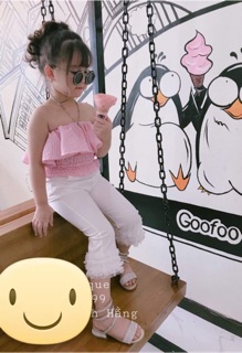 Sét áo ống kèm quần cho bé