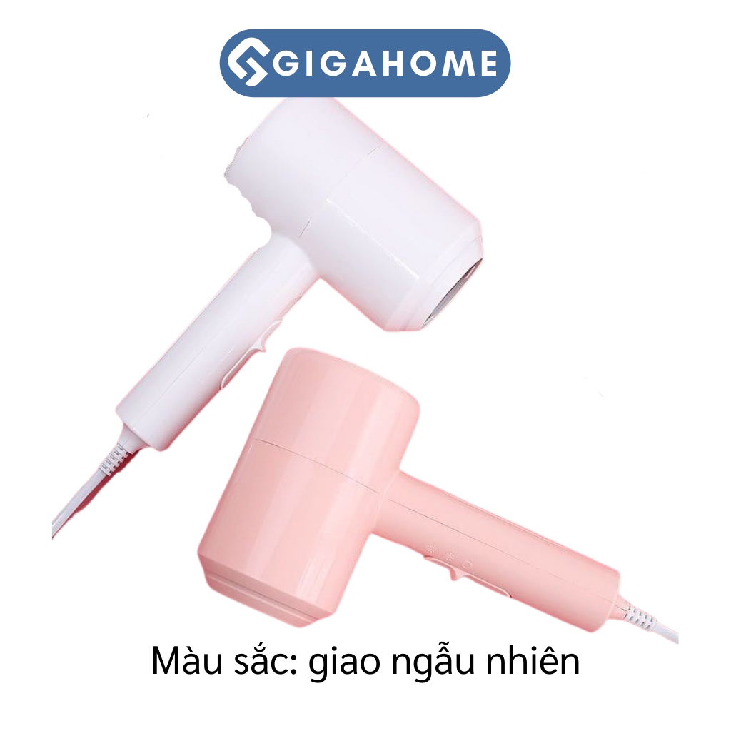 Máy Sấy Tóc GIGAHOME 800W Công Suất Lớn ,Nhanh Khô tóc, 3 Mức Độ Điều Chỉnh 9306