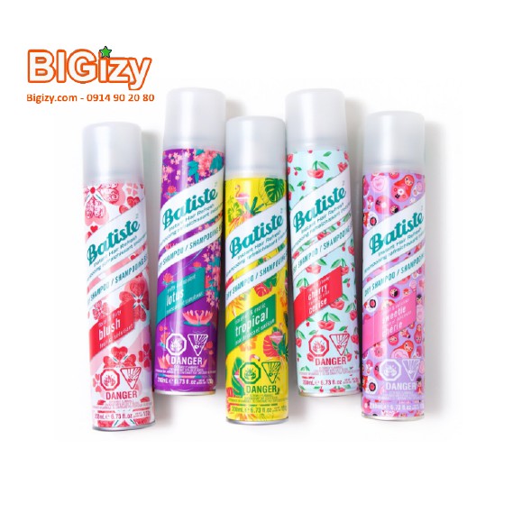 [200ml] DẦU GỘI KHÔ Batiste Dry Shampoo