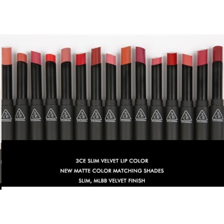 Son 3ce slim velvet lip colour 2018