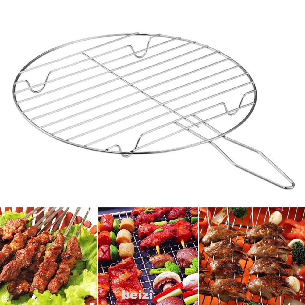 Vỉ Nướng Bbq Hình Tròn Bằng Thép Không Gỉ