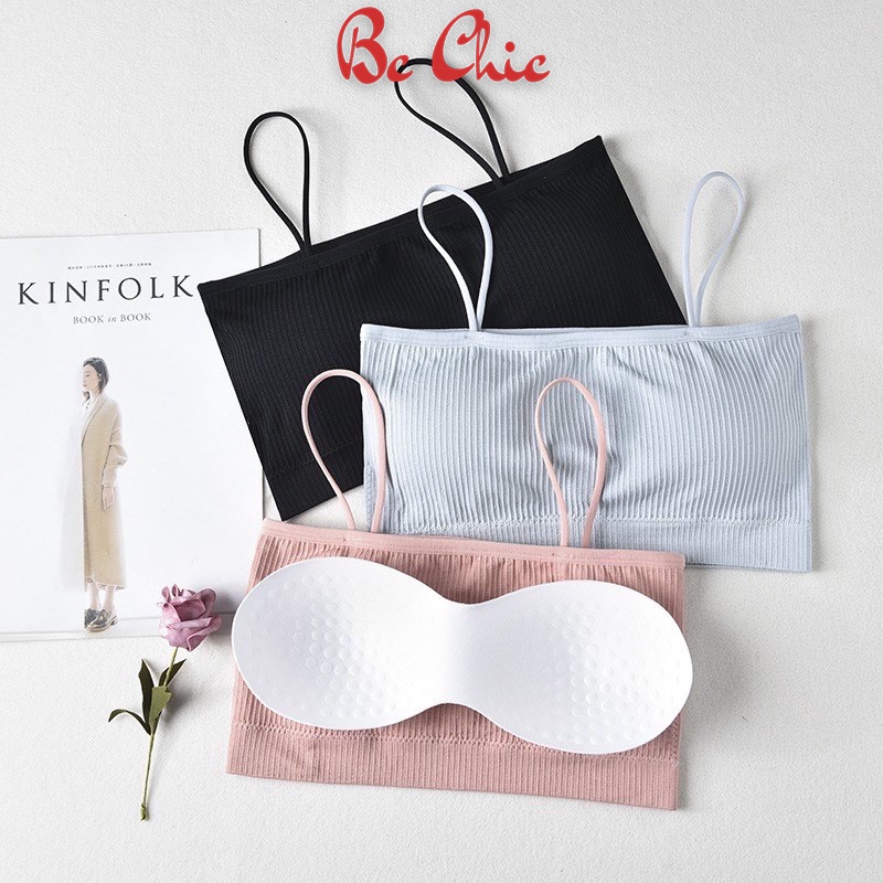 Áo Bra Nữ 2 dây hở lưng không gọng gợi cảm mẫu B809 BC_CHIC LINGERIE
