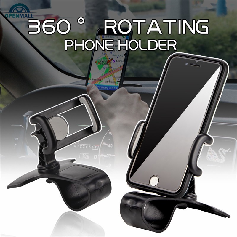 OM Car Phone Holder Car Dashboard Cell Phone GPS Mount Holder Stand Phone Clip HUD