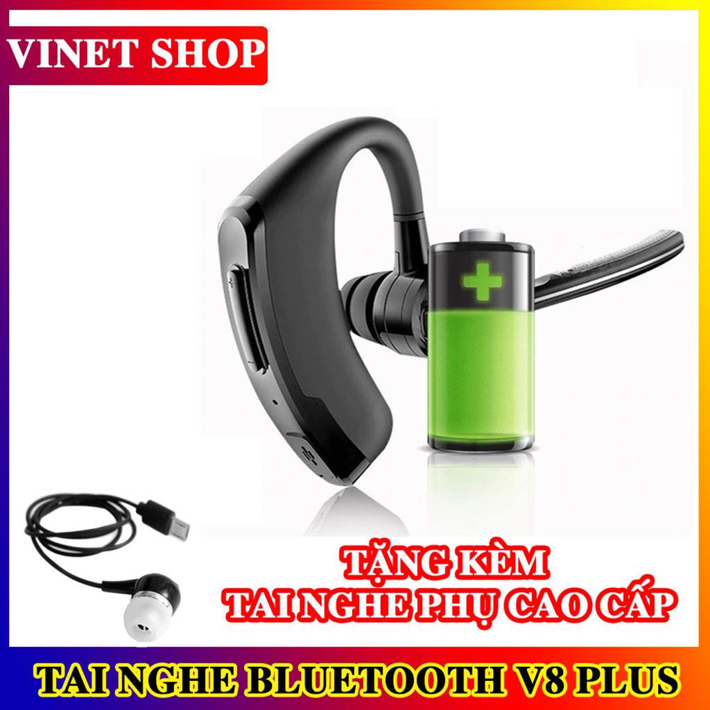 Tai nghe Bluetooth KEAO V8 - V8 Plus pin trâu chống ồn, chống nhiễu sóng -dc2519