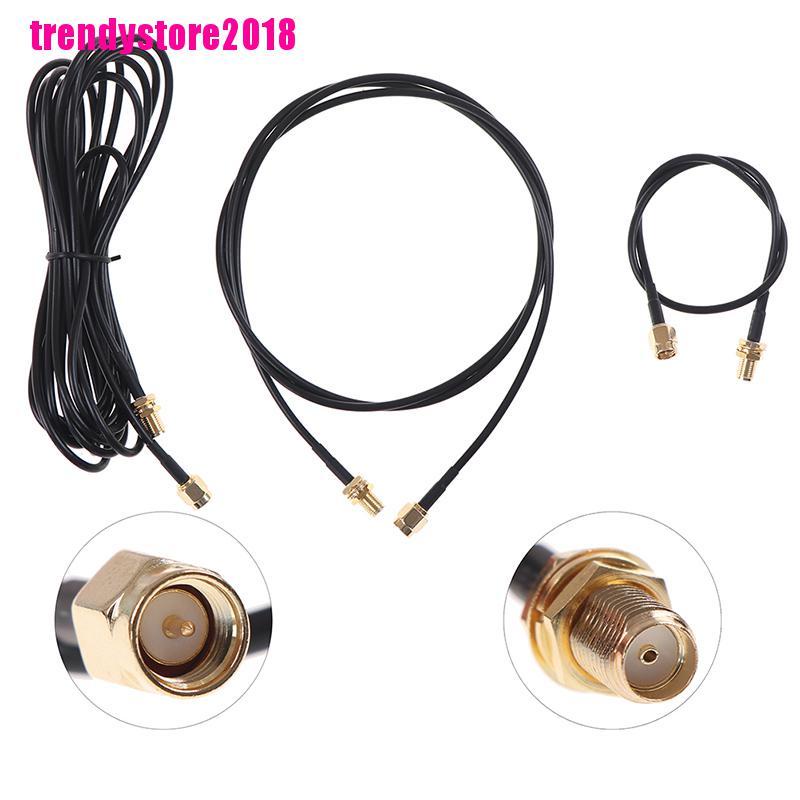 Cáp Ăng Ten WIFI RG174 RF Dài 0.3-5M SMA