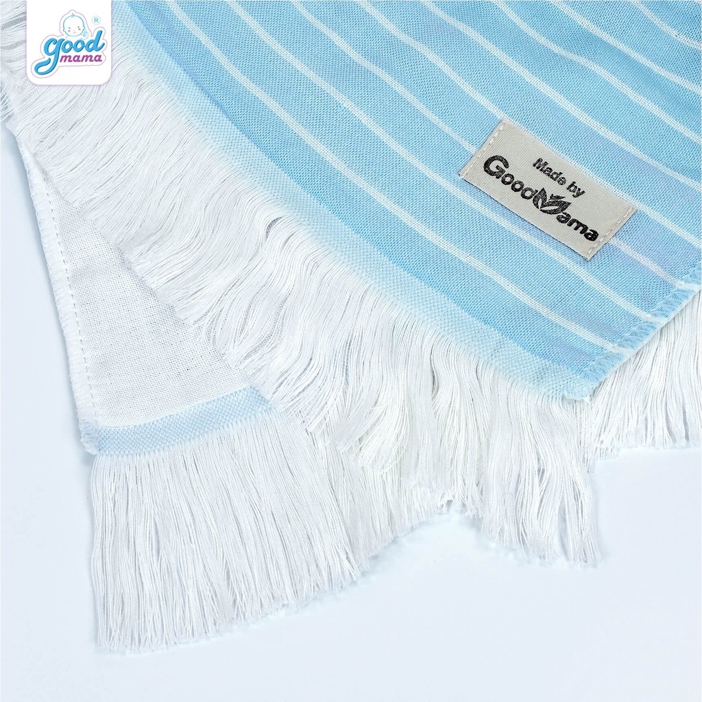 Chăn Cho Bé Sơ Sinh Goodmama 6 lớp Chất liệu sợi tre + cotton mềm mại, kích thước 110x110cm