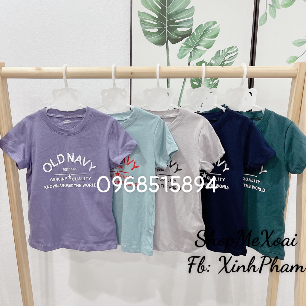 Áo phông cộc tay xuất dư xin hiệu OldNavy size 18M,24M,3y,4y,5y
