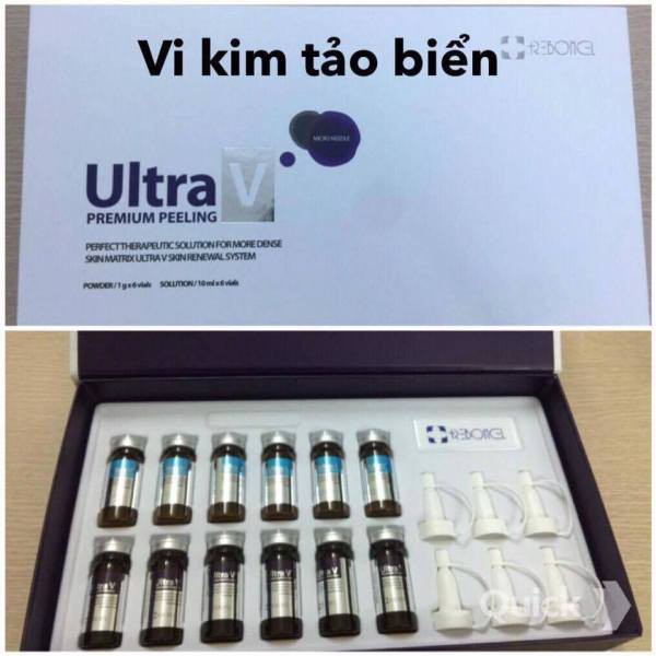 BỘ VI KIM TẢO BIỂN TÁI TẠO DA THẾ HỆ MỚI ULTRA V