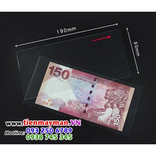 Phơi Nilon Bảo Quản Tiền Giấy PCCB