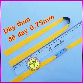 Dây thun ná cao su dẹt 0.75mm, miếng da thay thế smart shop vn - ná cao su