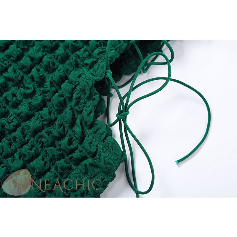 DUNEA Đầm XòE SáT NáCh Ren Hoa, Cổ Cao DàNh Cho Nữ